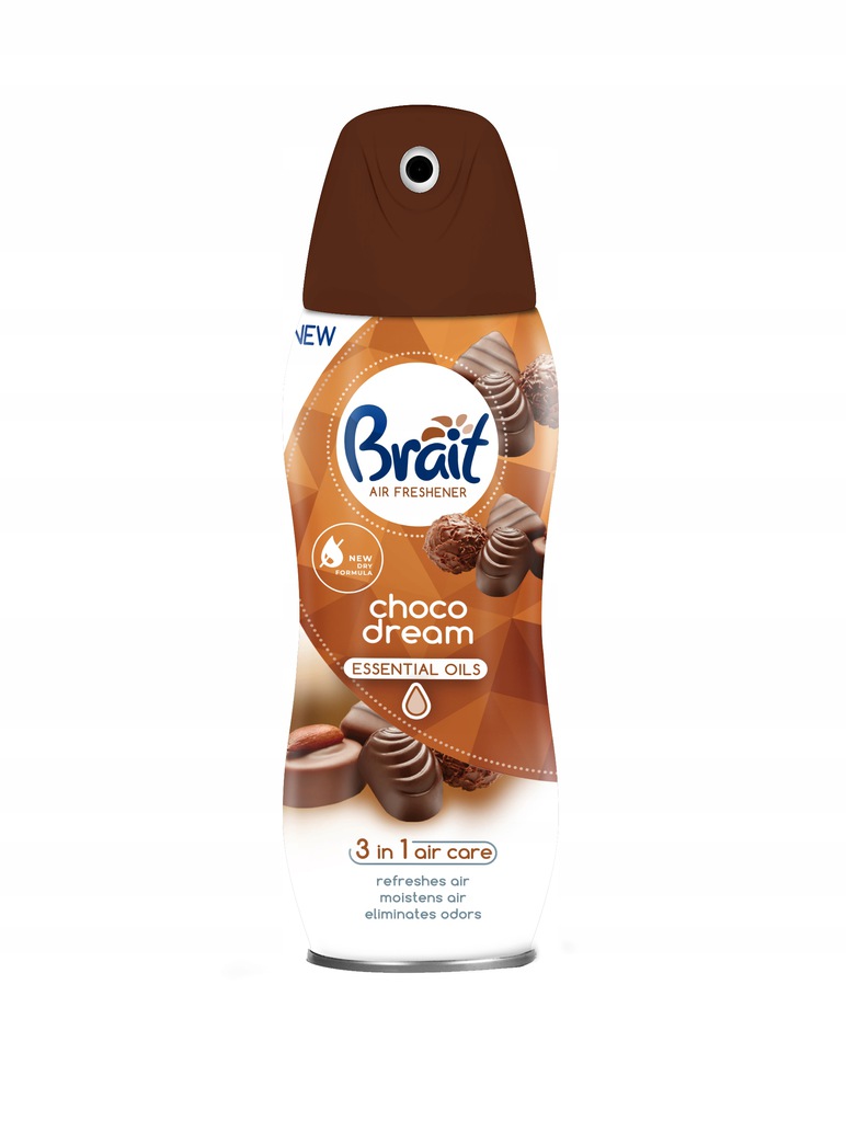 

Brait odświeżacz spray suchy Choco Dream 300 ml