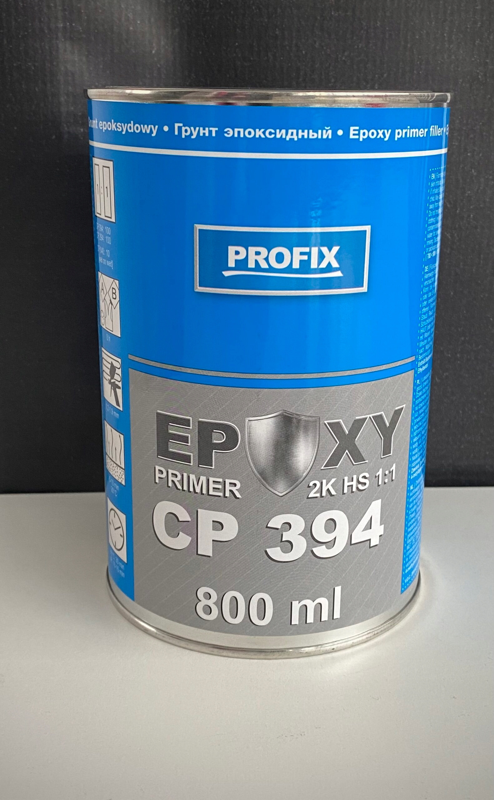 Эпоксидная грунтовка CP 394 1:1 0,8 л + утв. PROFIX
