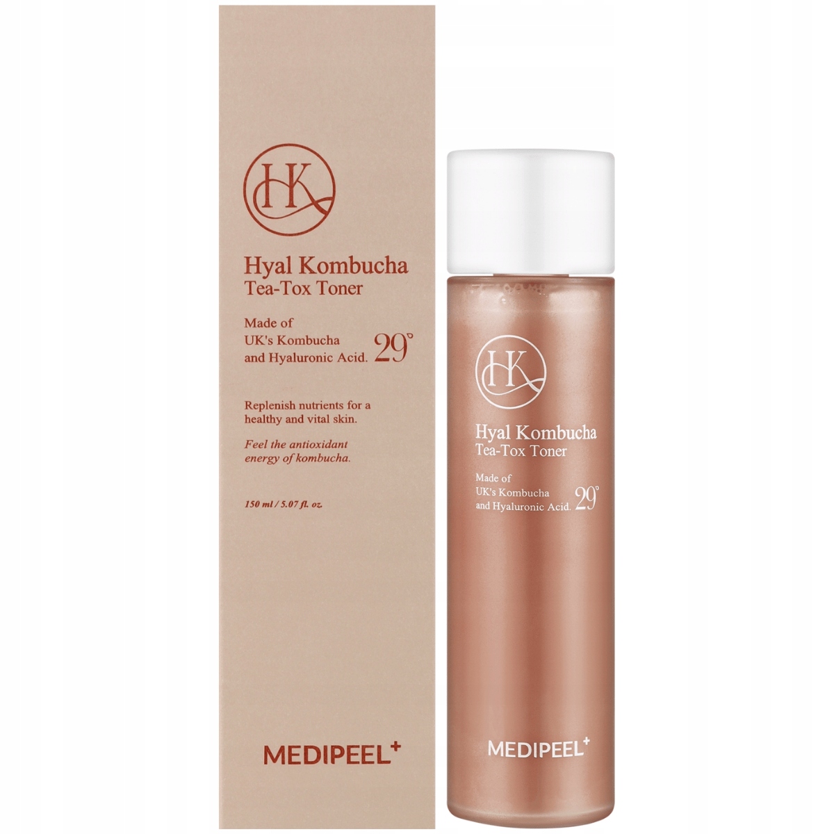 Medi-peel Hyal Kombucha Tea-Tox Toner, 150 Ml posilující tonikum