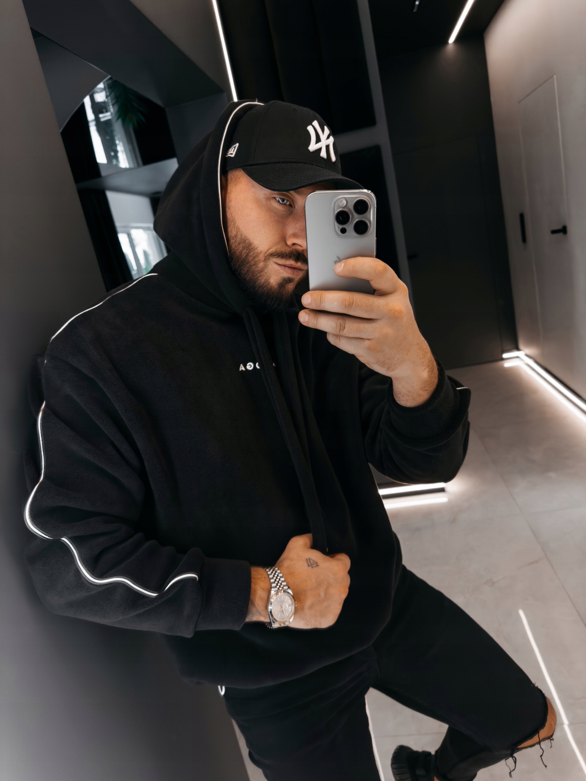 Pánská Mikina Plume Černá L