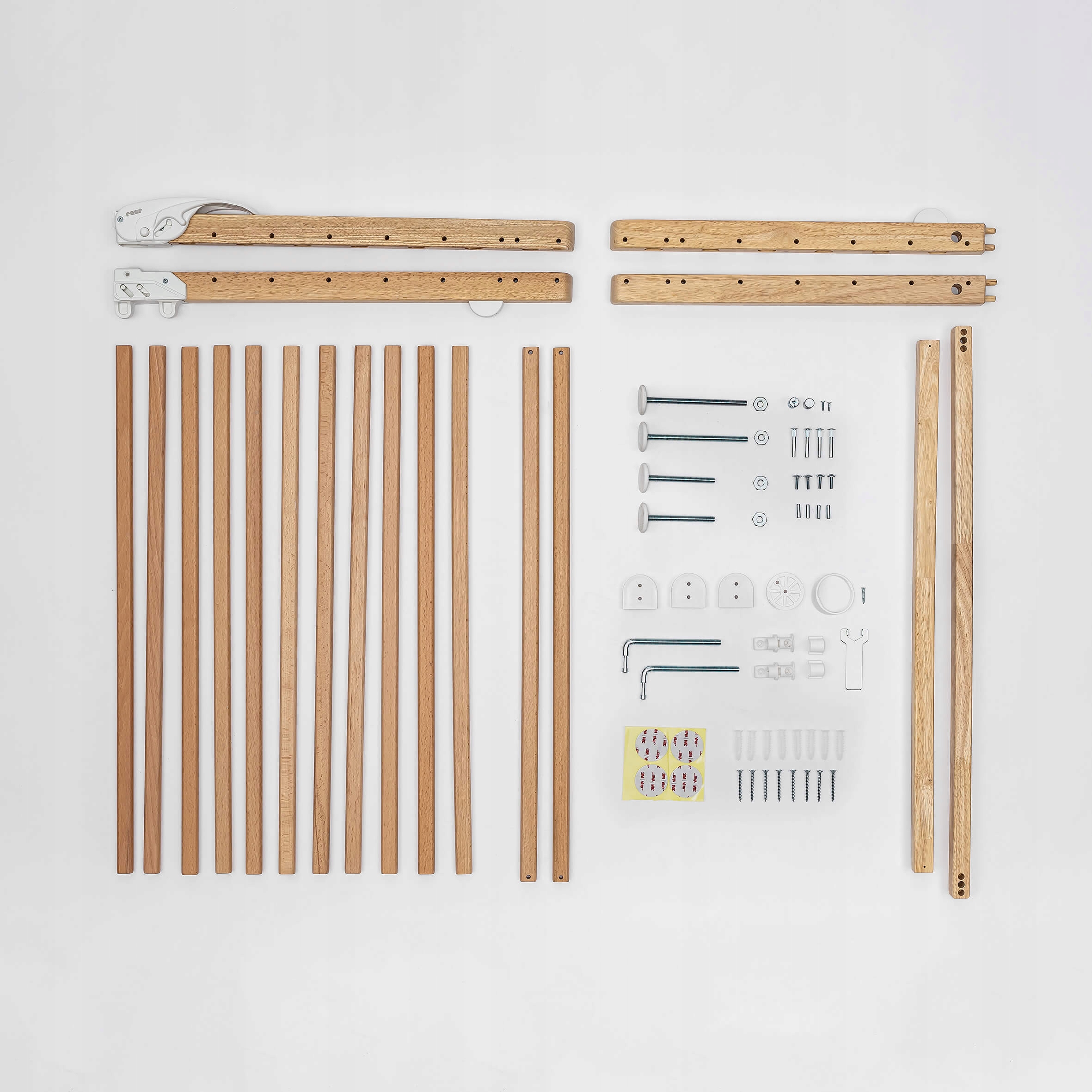 Bramka ochronna zabezpiecz przykręc 63-106cm REER Marka Reer