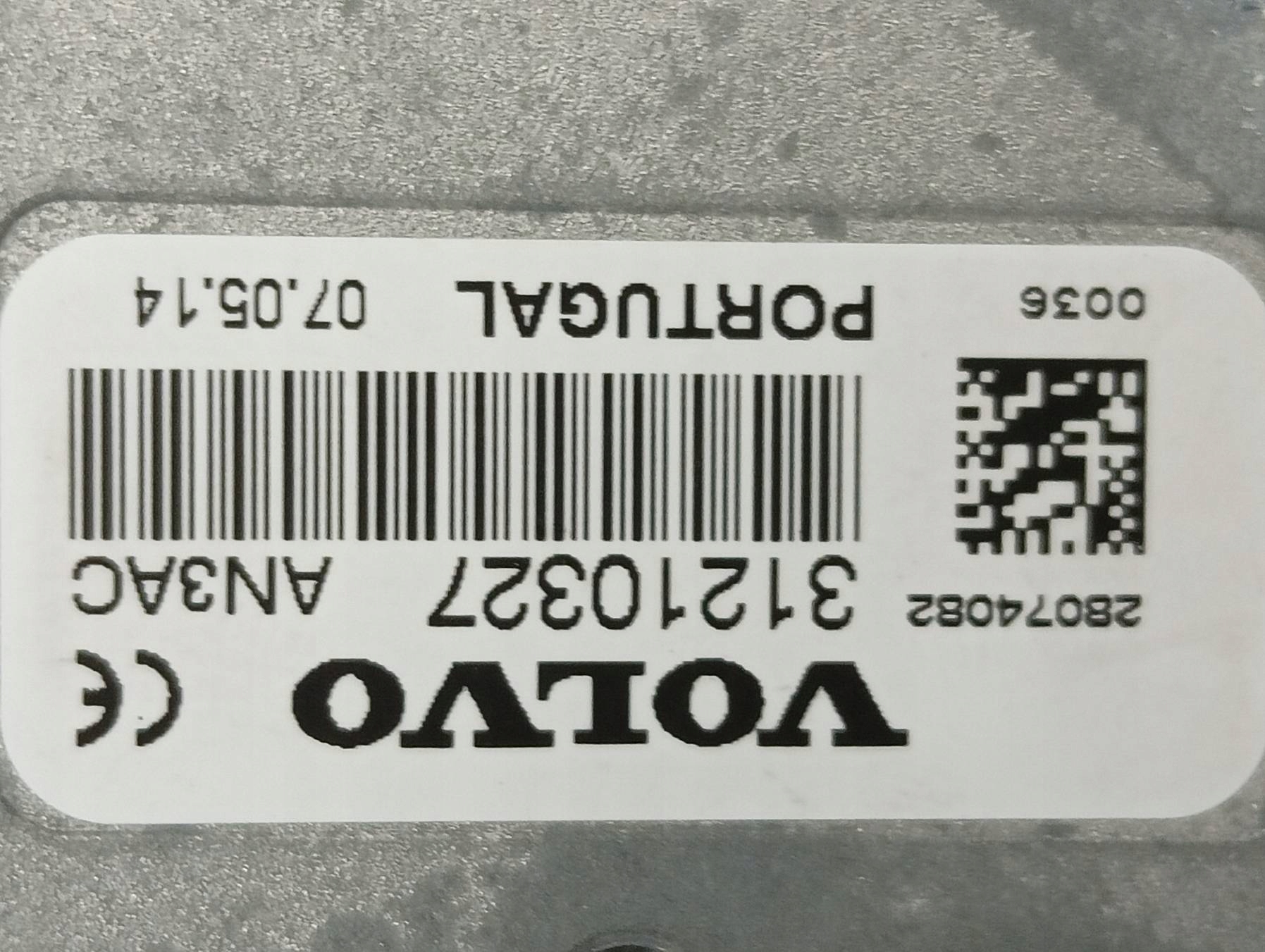 aerial bodywork 31210327 Volvo V40 II (2012-2019)