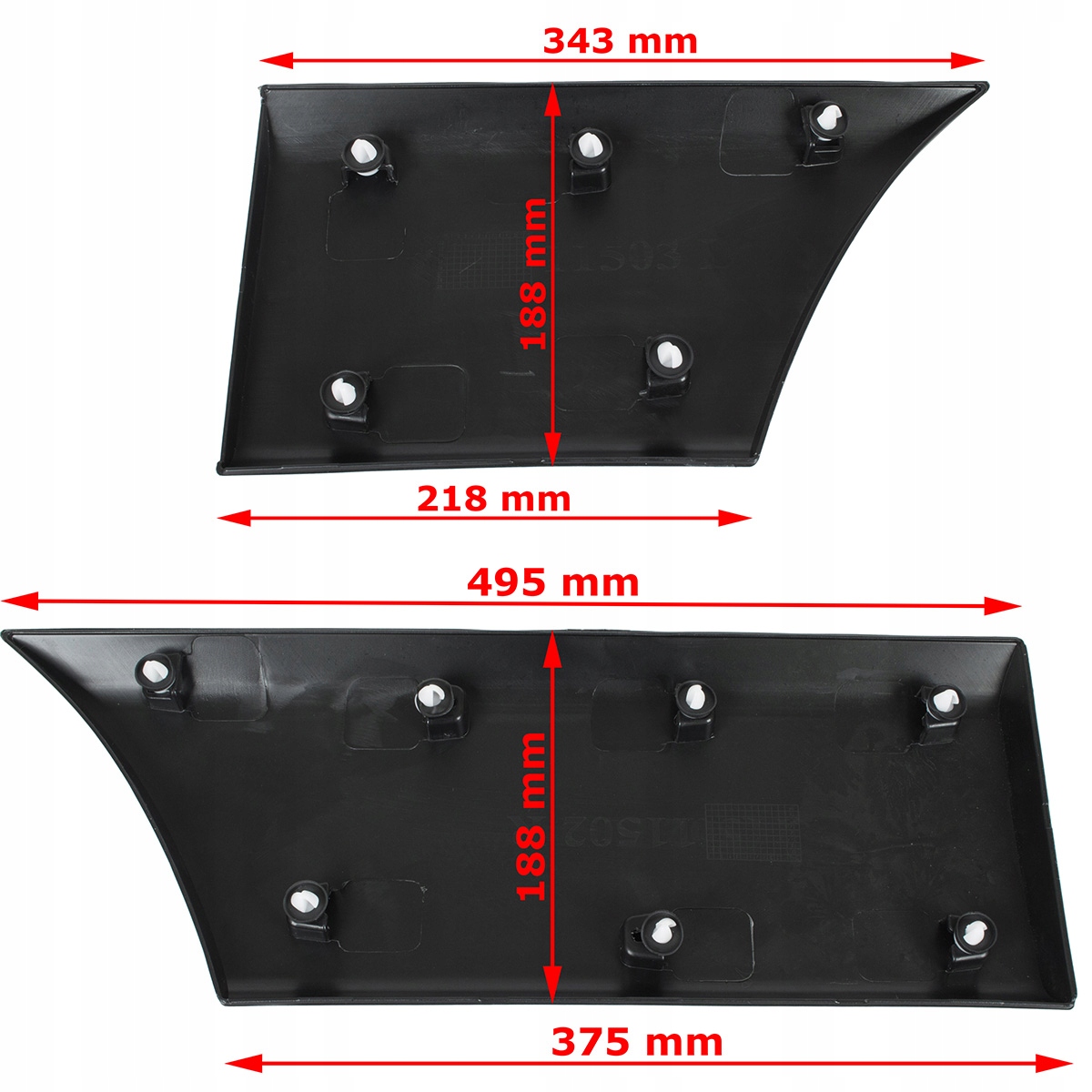 LISTWA LISTWY MASTER MOVANO 2010- L2 ZESTAW Producent części Dlaauta