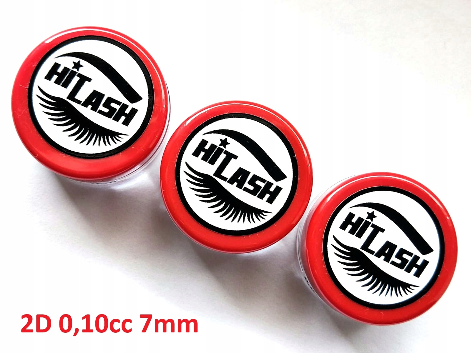 řasy hotové trsy řas sypané 1000 trsů 2D 0,10cc 7mm