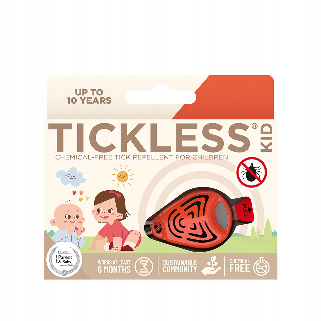 ULTRADŹWIĘKOWA OCHRONA PRZED KLESZCZAMI DLA DZIECI TICKLESS KID