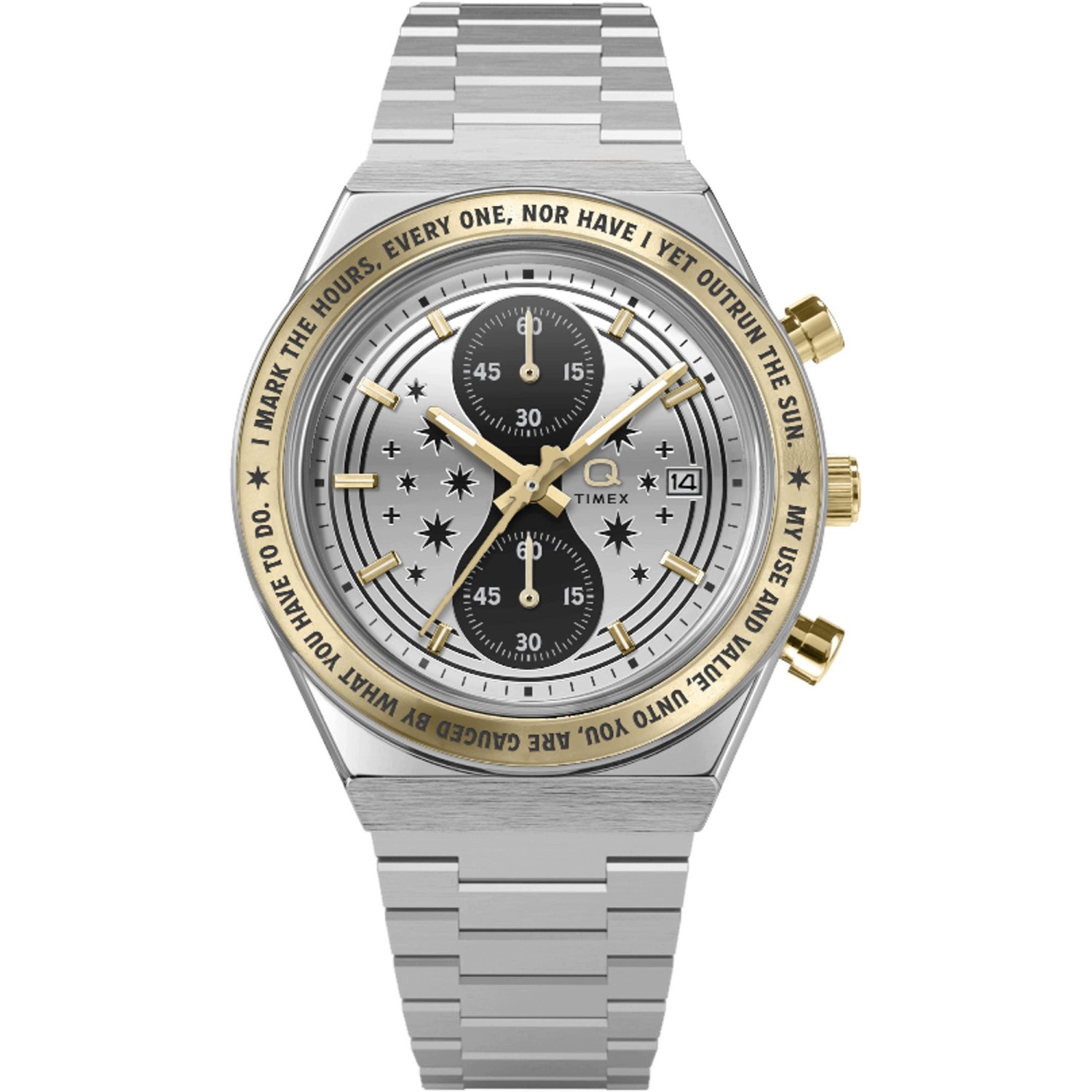 Pánské Hodinky Timex TW2Y75900 stříbrné
