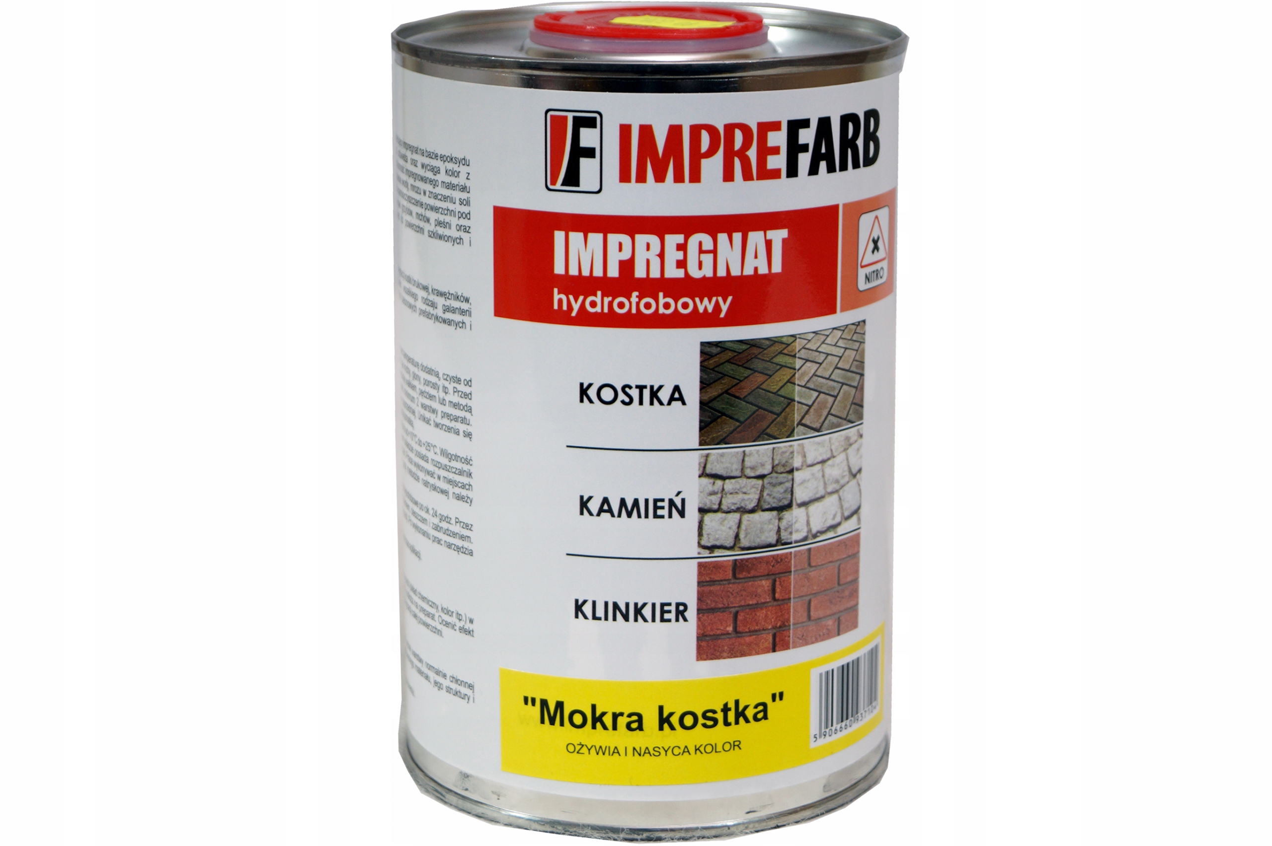 Mokra Kostka impregnat do kostki brukowej 3L Imprefarb