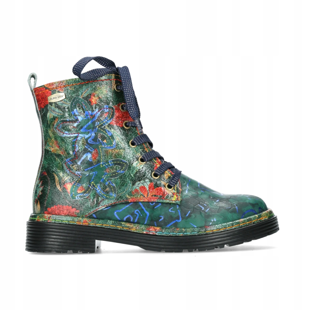 Botki LAURA VITA INCASO 24 TURQUOISE - 37, Mix