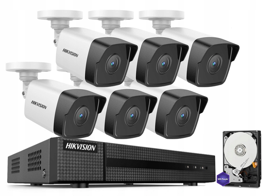 Monitorování Hikvision Kompletní Externí Sada
