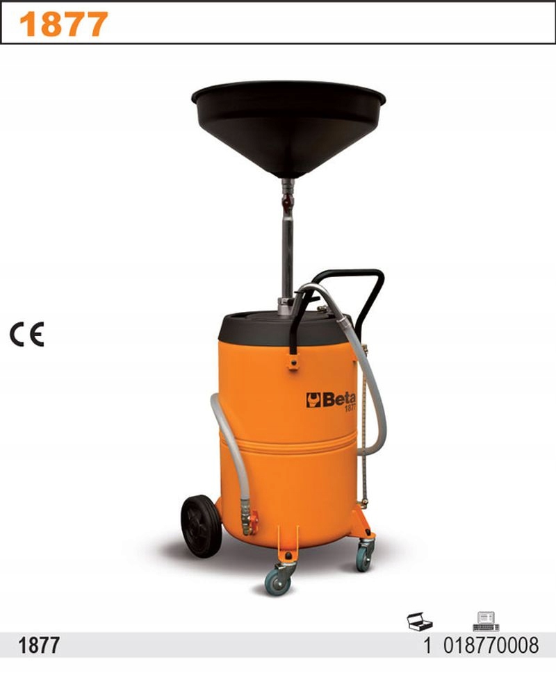 ZLEWARKA DO OLEJU SILNIKOWEGO ZE ZBIORNIKIEM 1877 Producent code E1877
