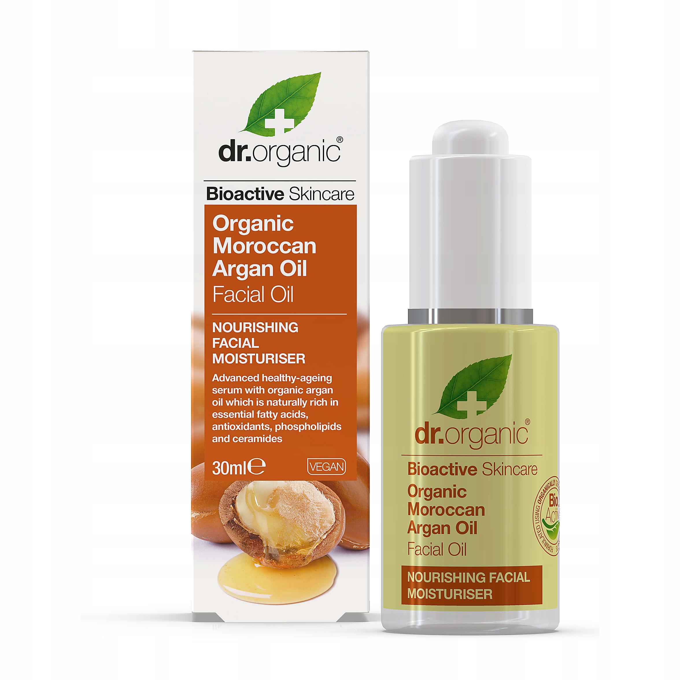 Dr. organic Výživný komplex rostlinných olejů na obličej 30 ml