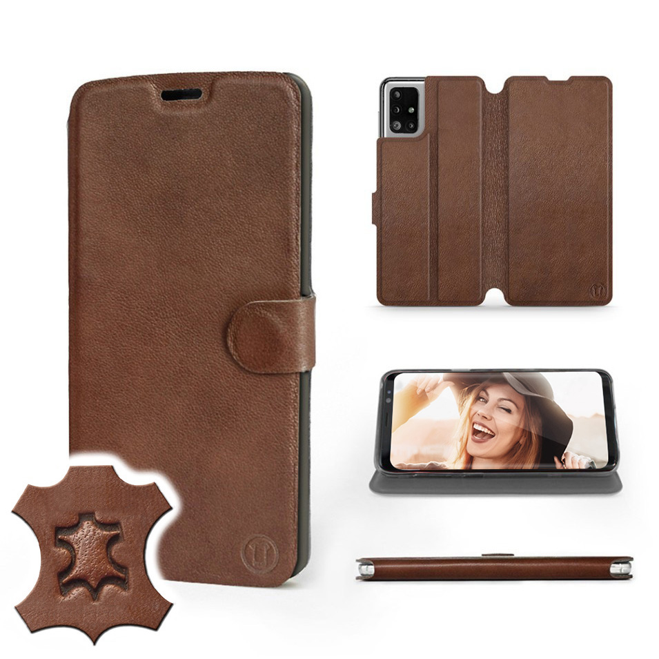 

Etui Mobiwear do Samsung Galaxy M51 Brown Leather