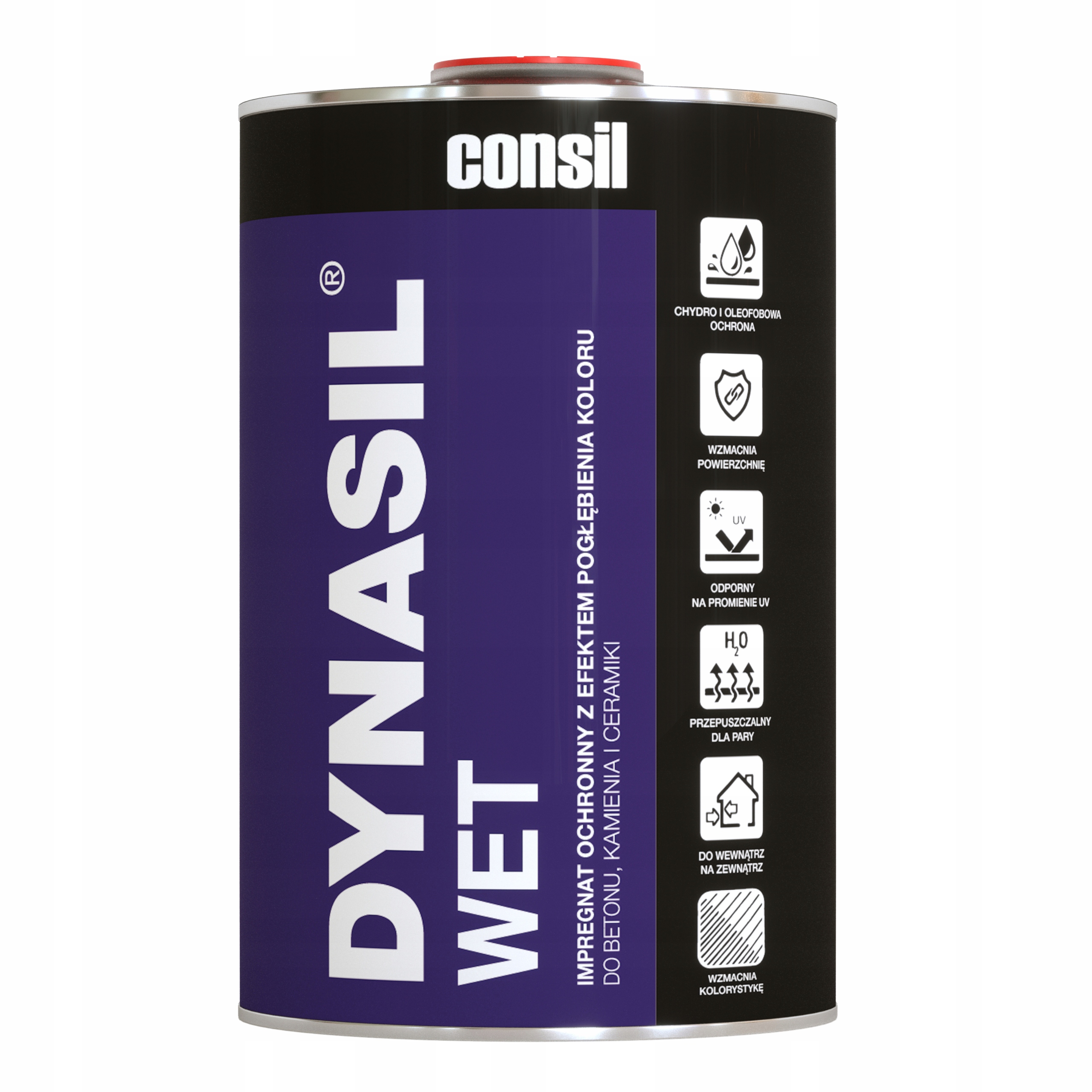 

Dynasil Wet Impregnat 1L Efekt Mokrego Kamienia
