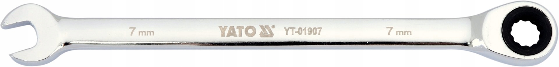 

Klucz Płasko-oczkowy Z Grzechotką CrV 7mm Yato