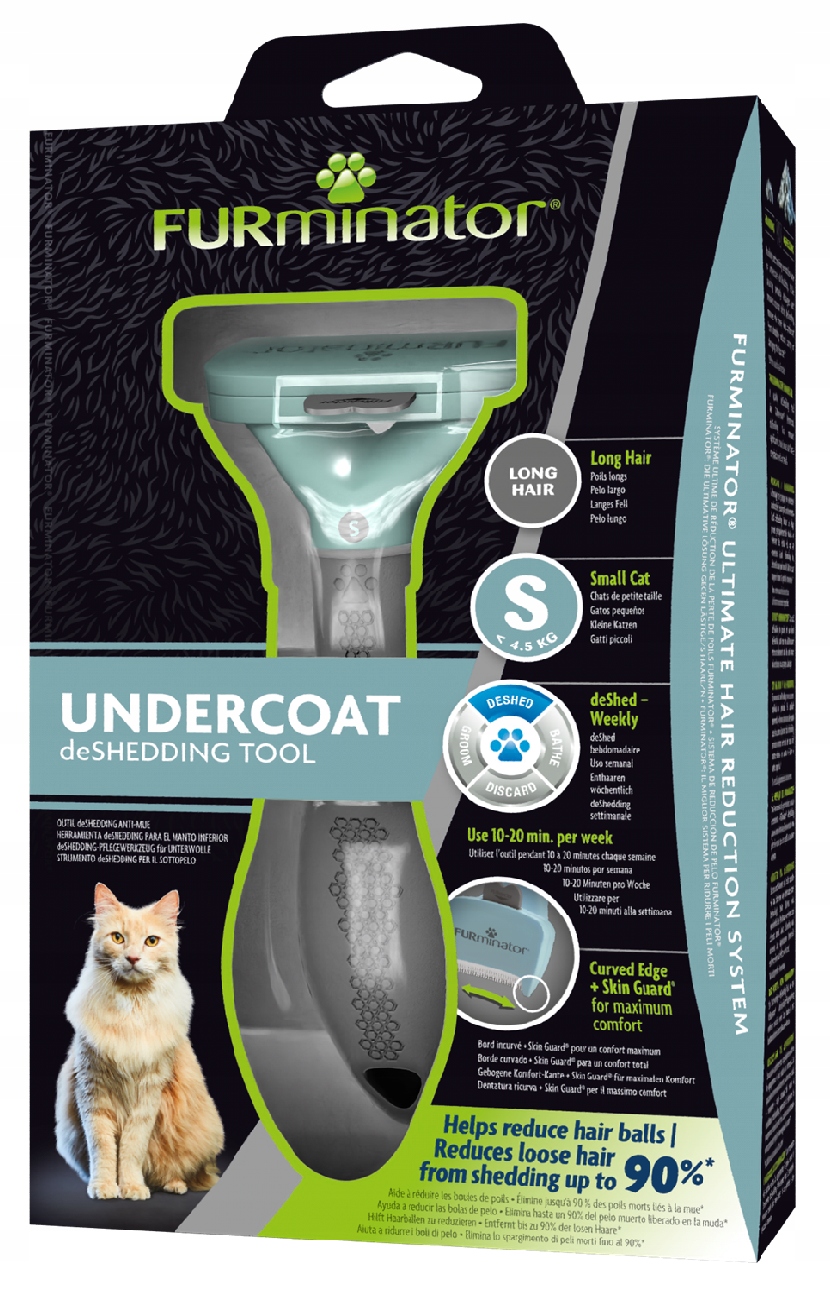 

Furminator dla kotów długowłosych ras małych Small