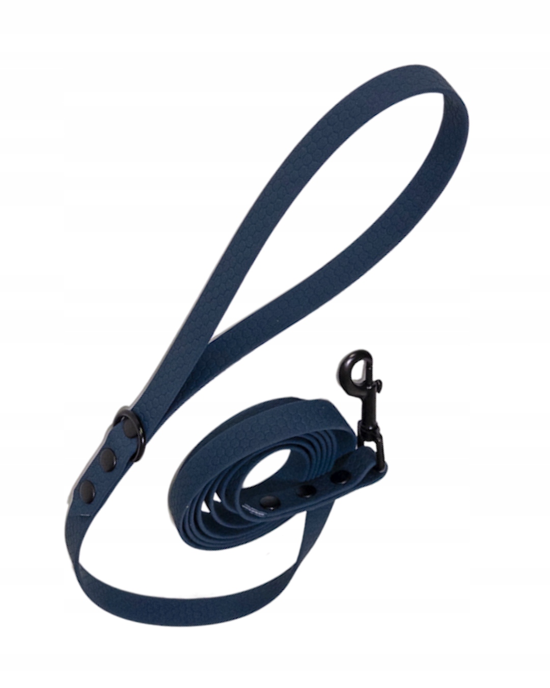 Levně odolné vodítko pro výcvik psů 5 m černé kování tmavě modrá