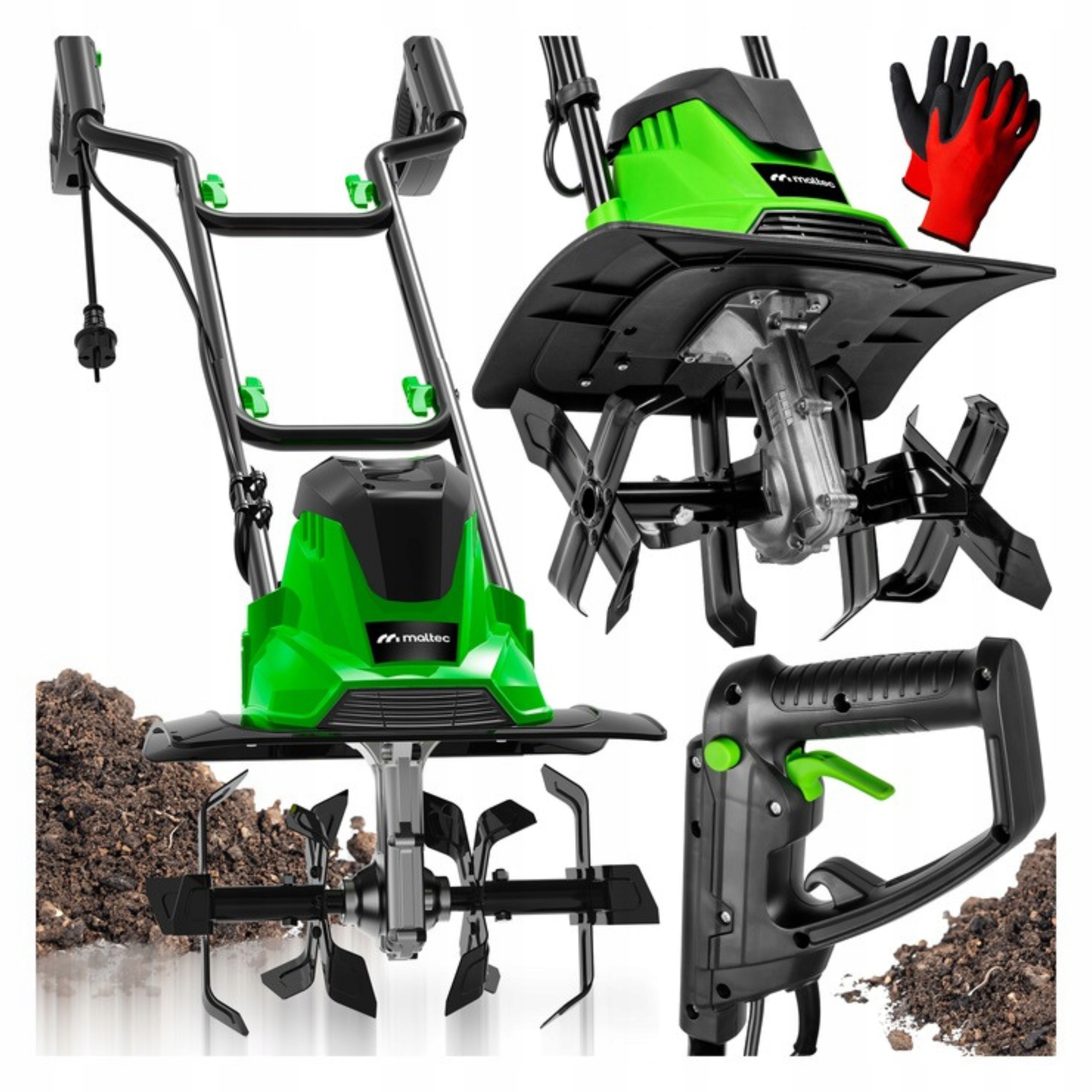 Výkonná Kultivátor Do Země, Kultivátor 1500 W 36 CM