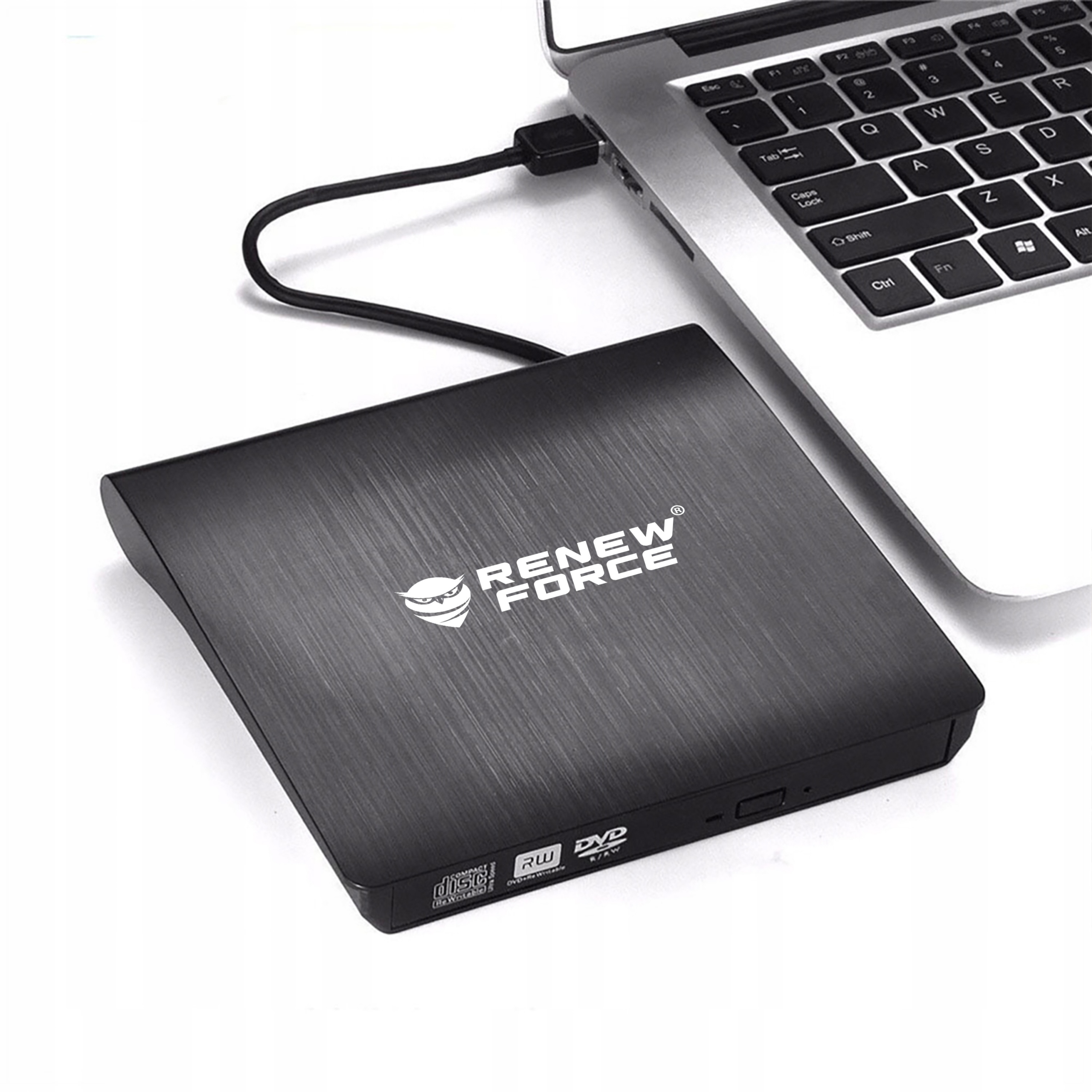 NAPĘD CD-R/DVD-ROM/RW ZEWNĘTRZNY USB 3.0 NAGRYWARKA CD PRZENOŚNY ODTWARZACZ Producent LOGIT