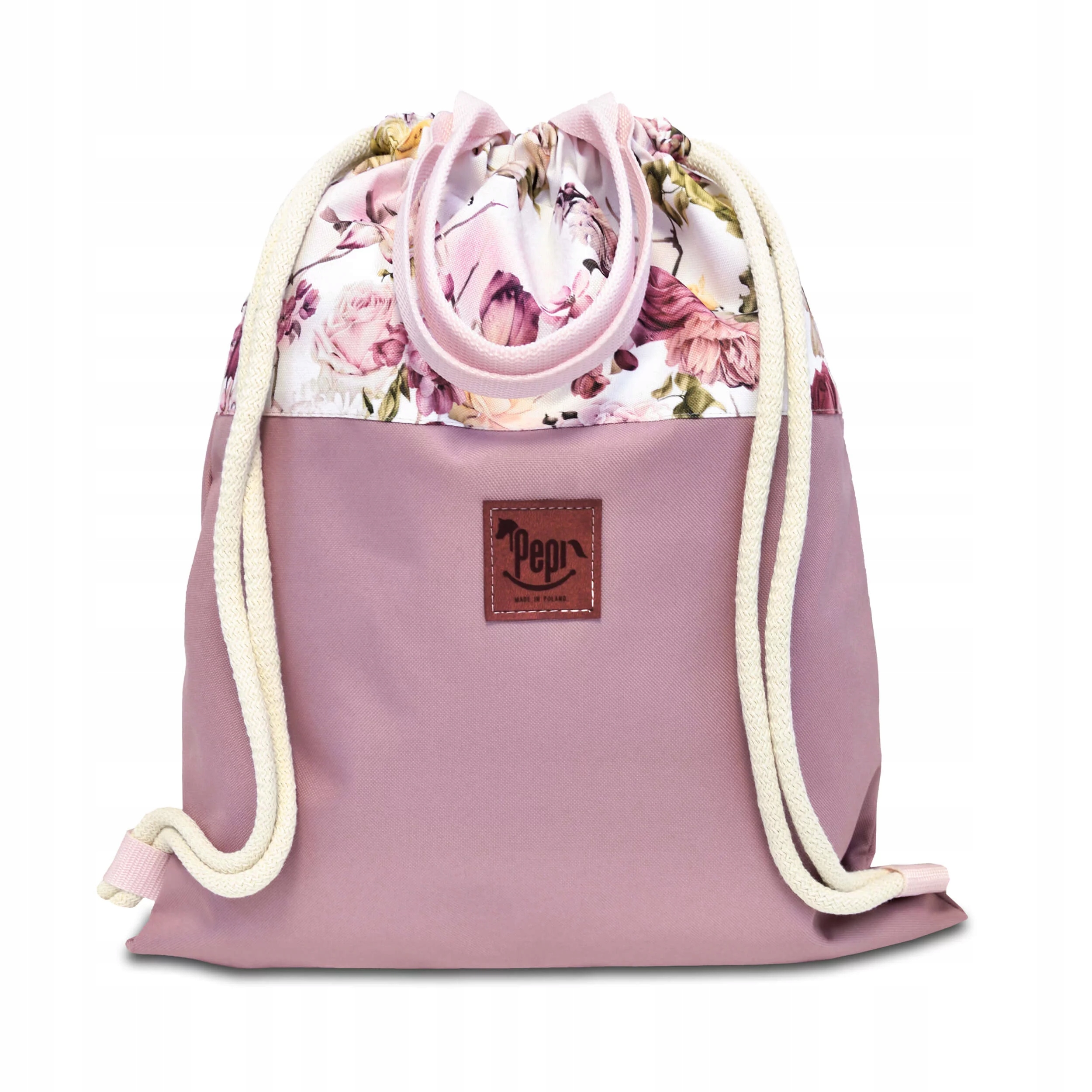 PEPI WODOODPORNY WOREK PLECAK KOBIECY PORĘCZNY