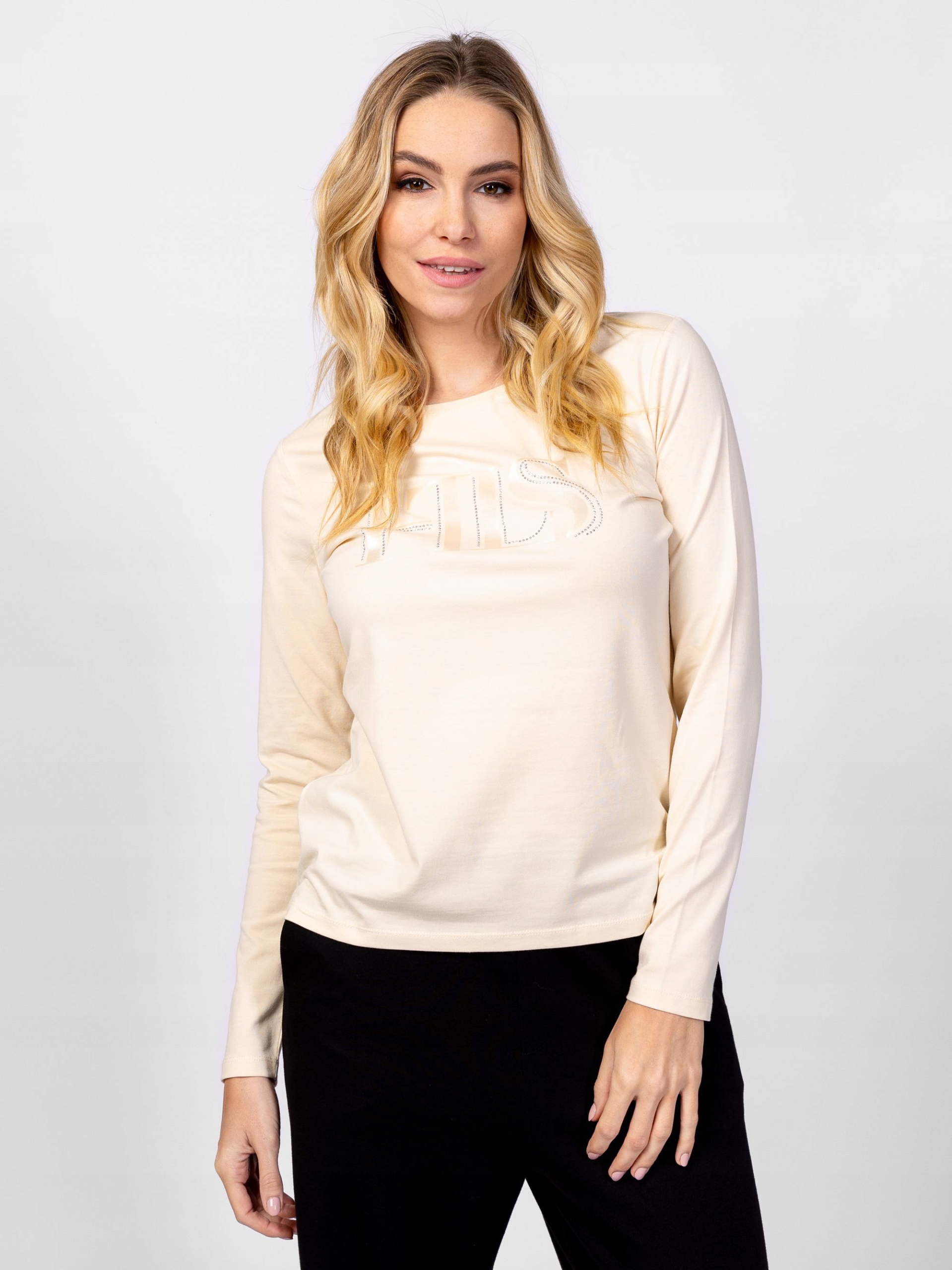Heavytools Dámská Halenka S Dlouhým Rukávem Callid Vanillia Krémová XL