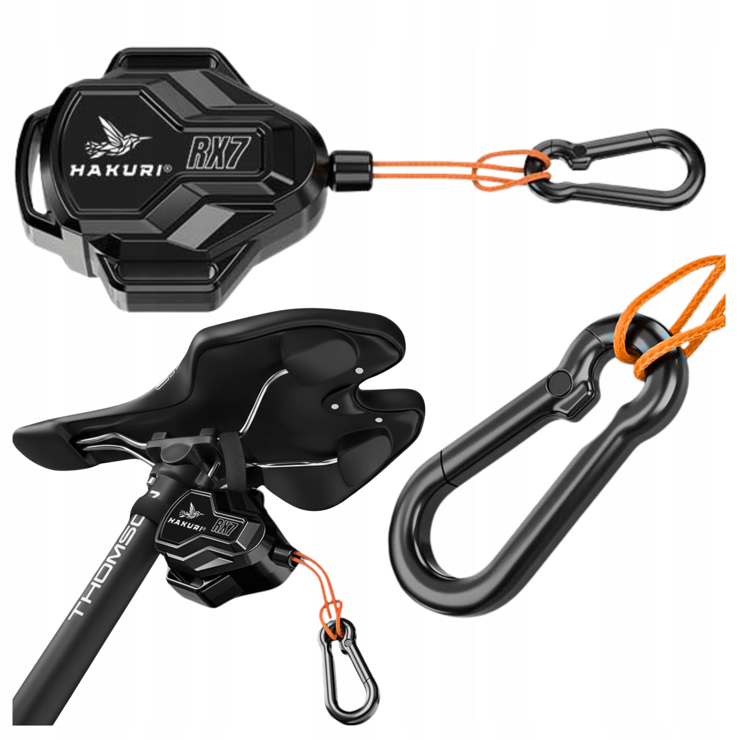 Tažné lano na kolo Automaticky srolovatelné karabina Hol na kolo