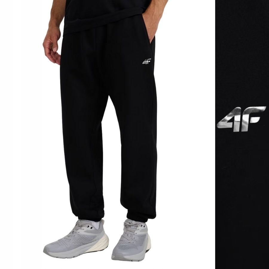 Spodnie Męskie 4F Dresowe Sportowe Joggery Dresy Na Co Dzień