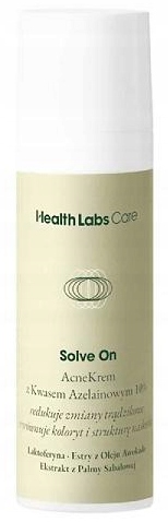 Health Labs Care Solve On Krem przeciw niedoskonałościom do twarzy 30 ml