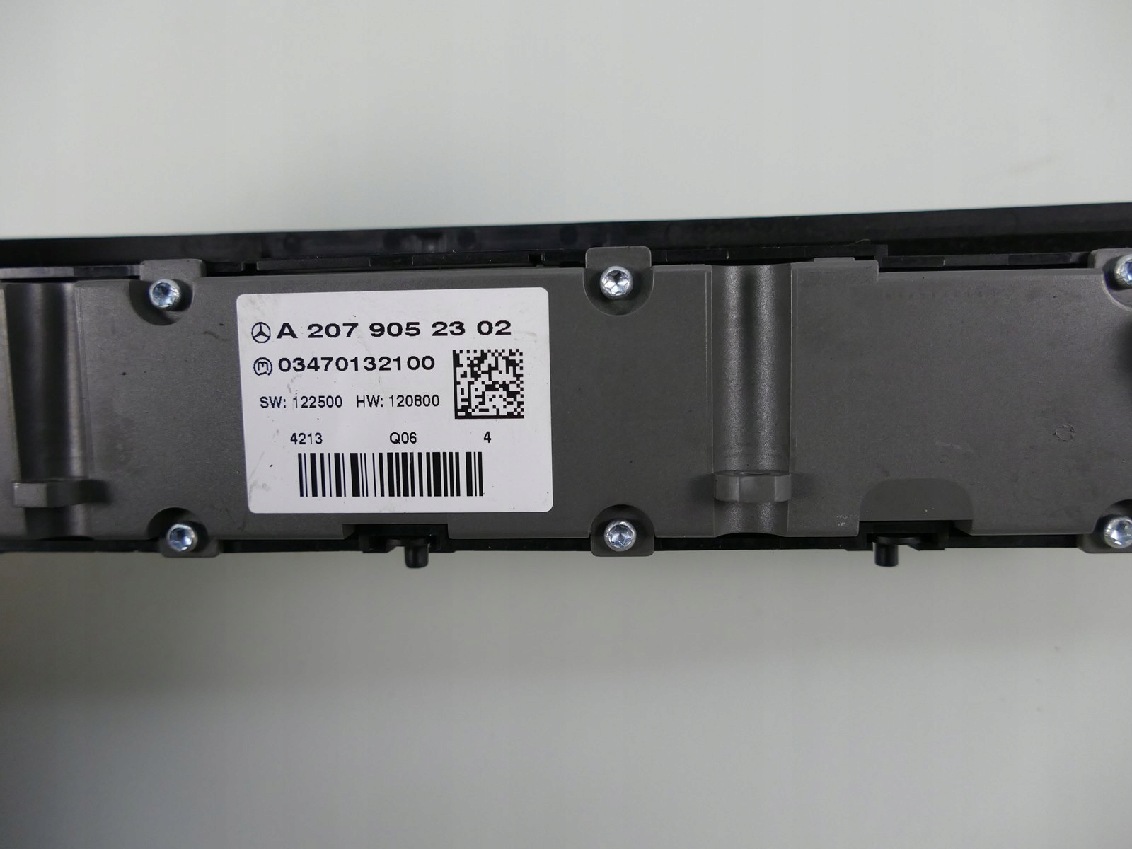 MERCEDES A207 W207 LIFT PANEL Sitze PDC Warnblickschalter A2079052302