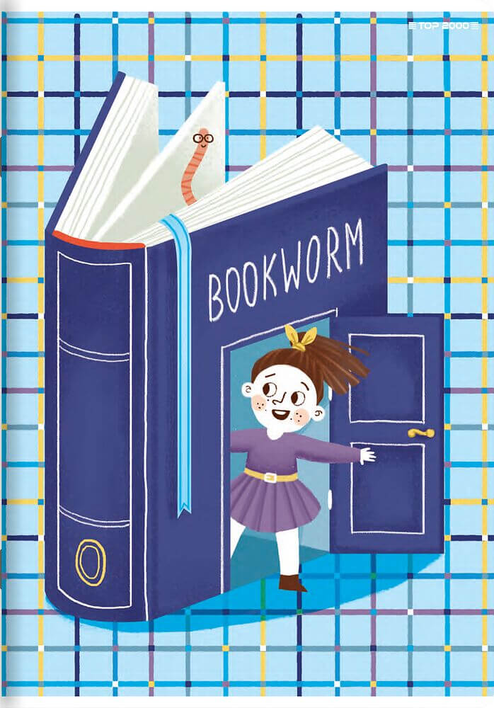 10X ZESZYT TOP 2000 A5 32 KARTKI KRATKA + MARGINES Rodzaj zeszyt w kratkę