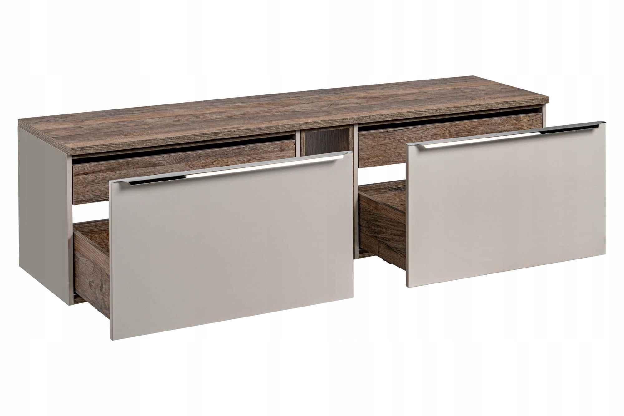 SZAFKA POD UMYWALKĘ Z REGAŁEM Santa Fe 180x46x46 cm Marka Comad