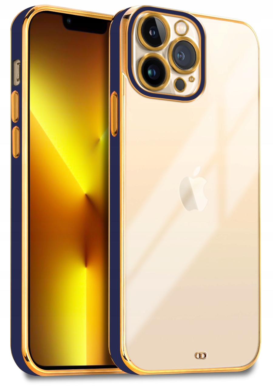 

Etui Silicone Eyes Szkło 9H do iPhone 13 Pro Max