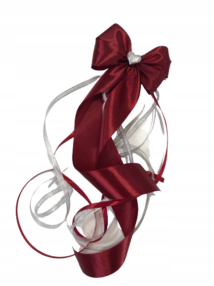 

Dekoracje ślubne auto Kokardki na sztuki 327