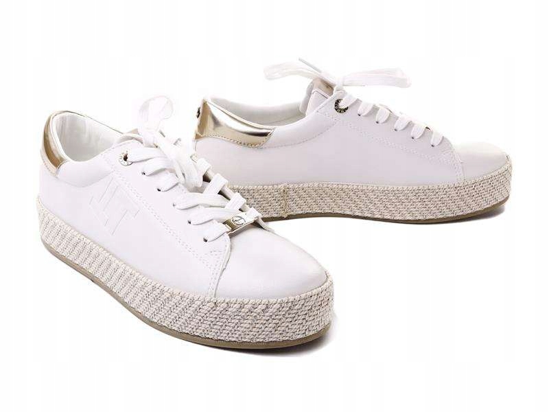 Tamaris Półbuty 1-23713-20 190 White/Gold r. 36