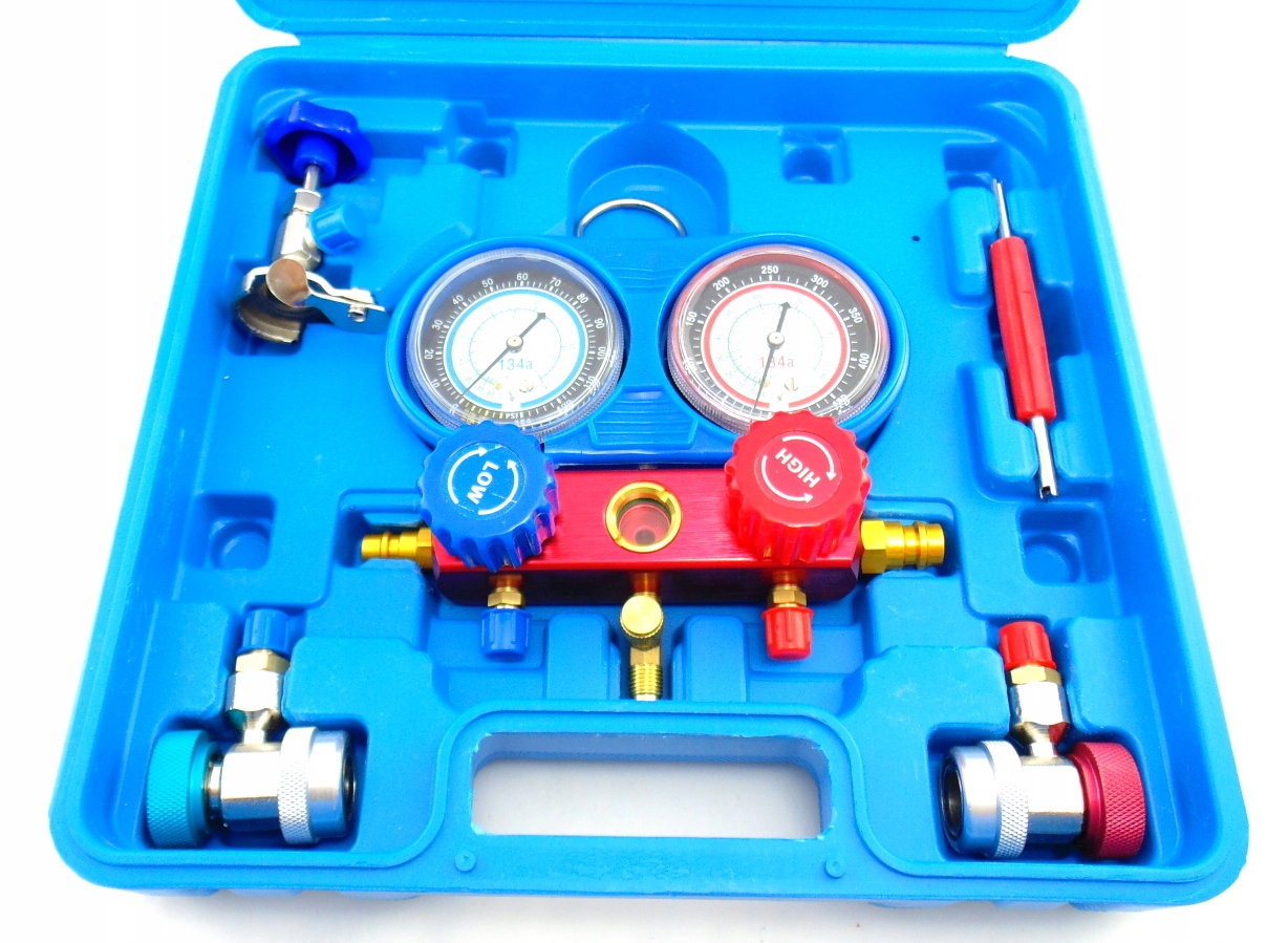 R134 кондиционер метр тестер климатические манометры