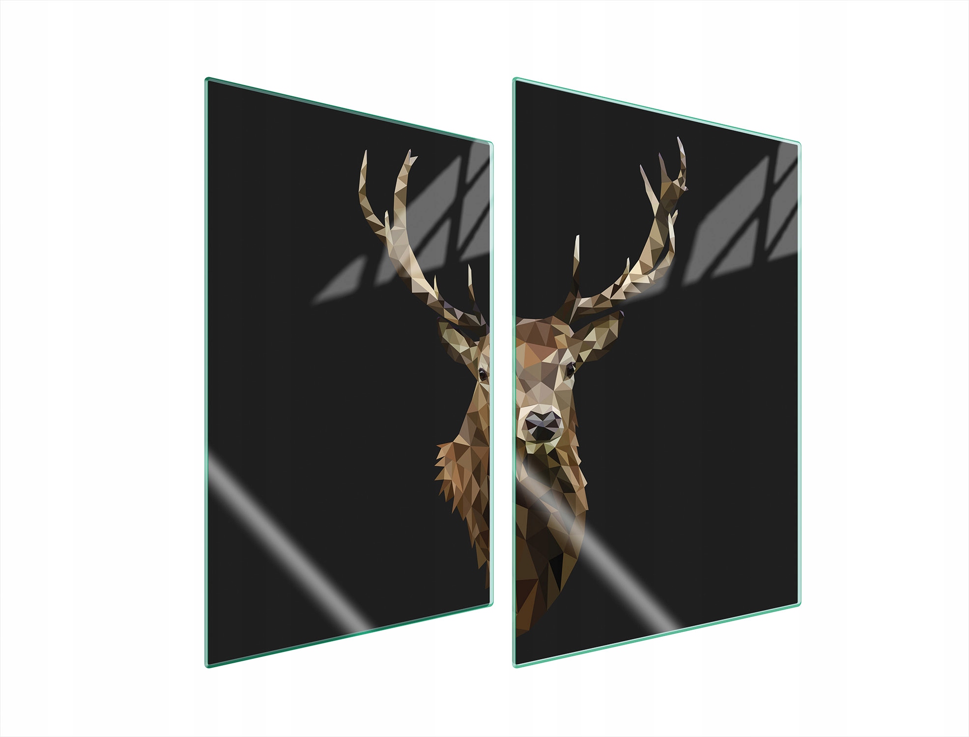 Skleněná Ochranná Deska Do Kuchyně 2x35x52 Jelen Tvrzené Sklo