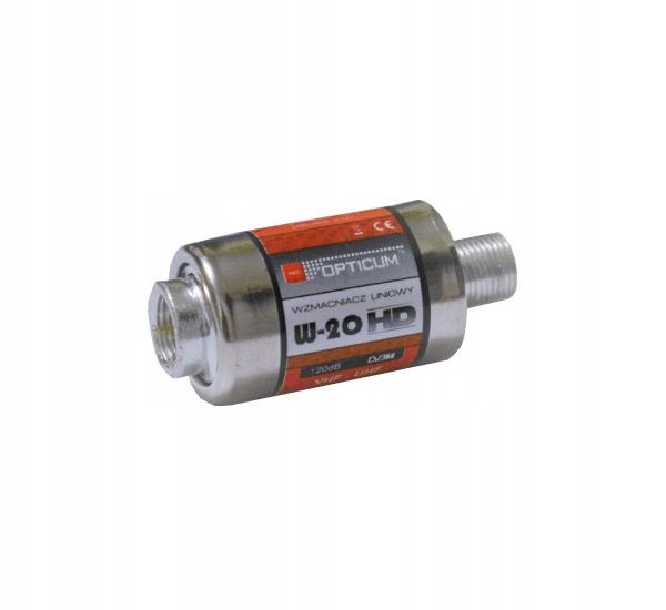 Wzmacniacz W-20 antenowy liniowy przelotowy (wzmocnienie 20dB)