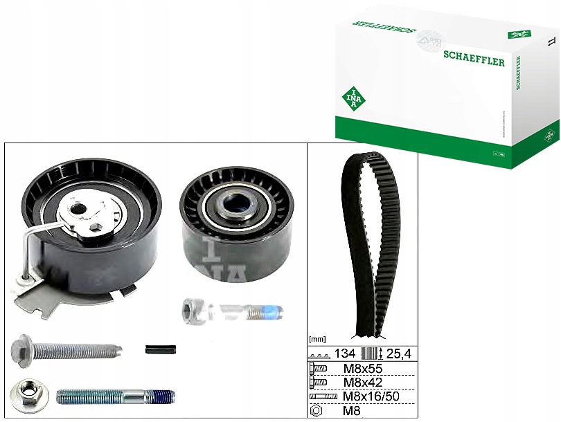 Rozvodová Sada Citroen 1,6 16V Ina