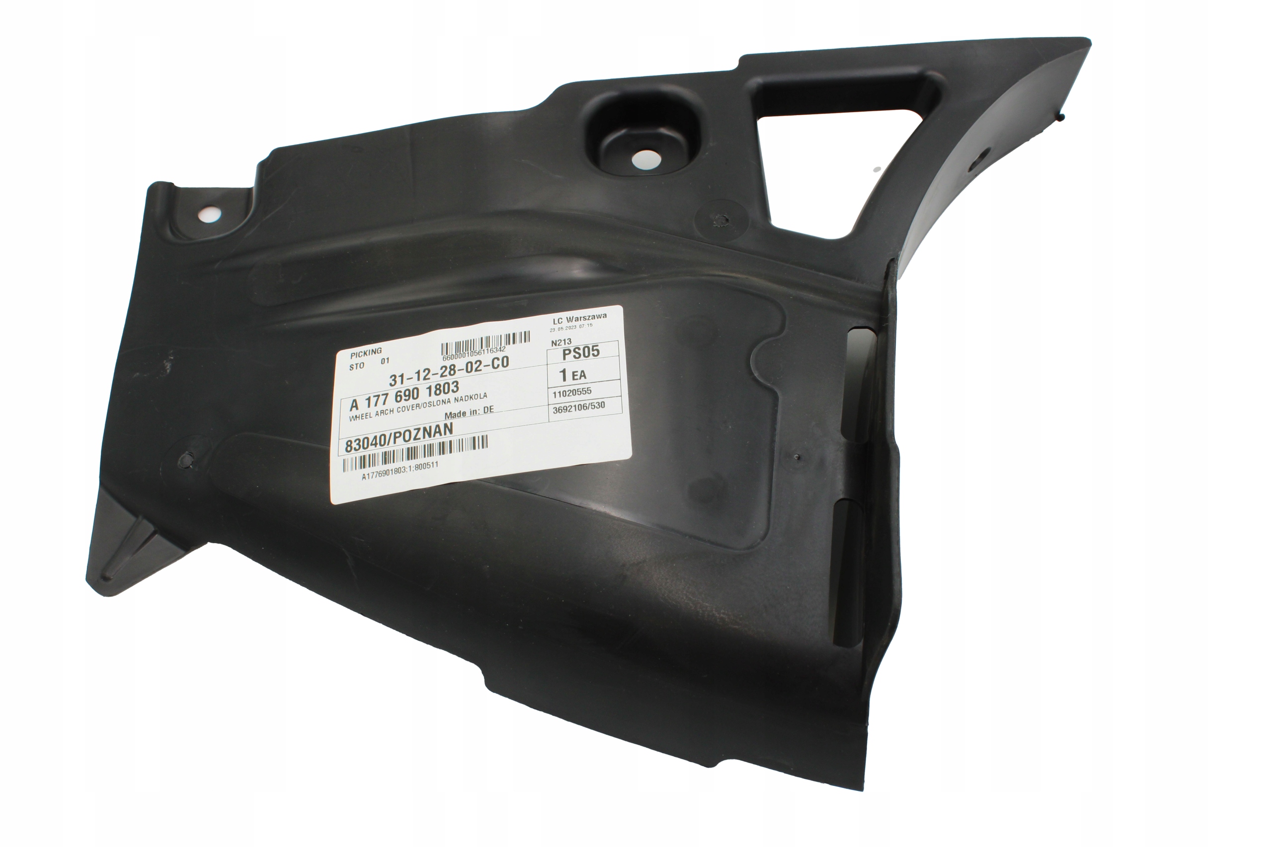 

Nadkole Narożnik Mercedes A Klasa W177 Prawe