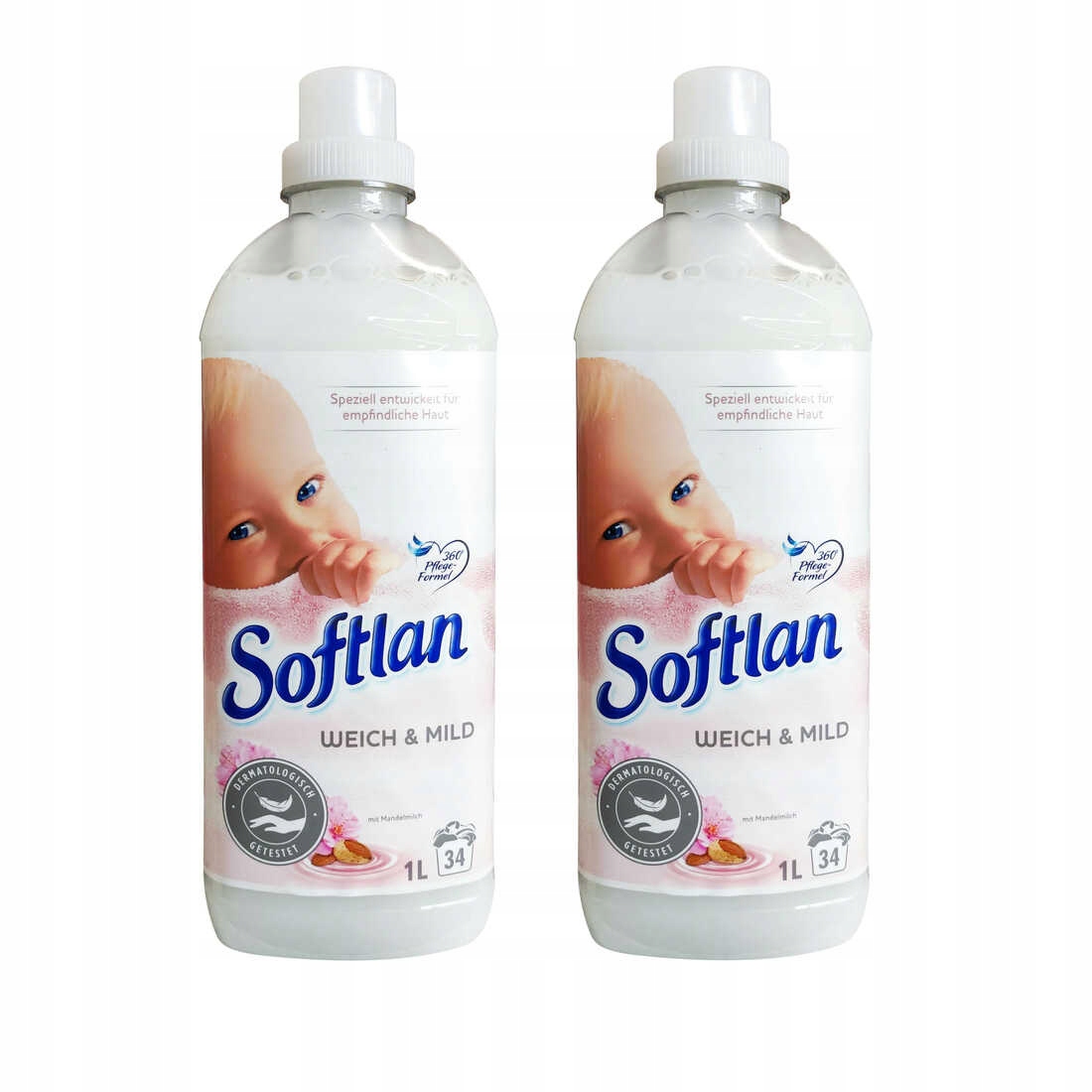 

Softlan Sensitiv Biały Płyn dla Dzieci 68prań 2L