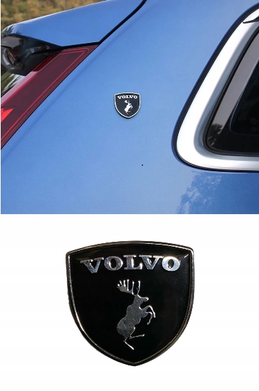 VOLVO LOS PRANCING MOOSE ЕМБЛЕМИ ЗАКРИЛКИ БРИЗКОВИКИ