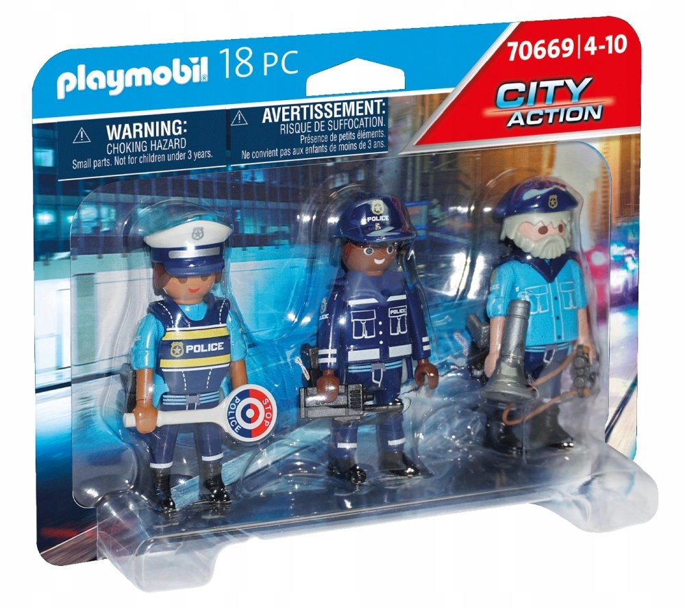 

Policjanci Zestaw Figurek Policjanci Akc Playmobil