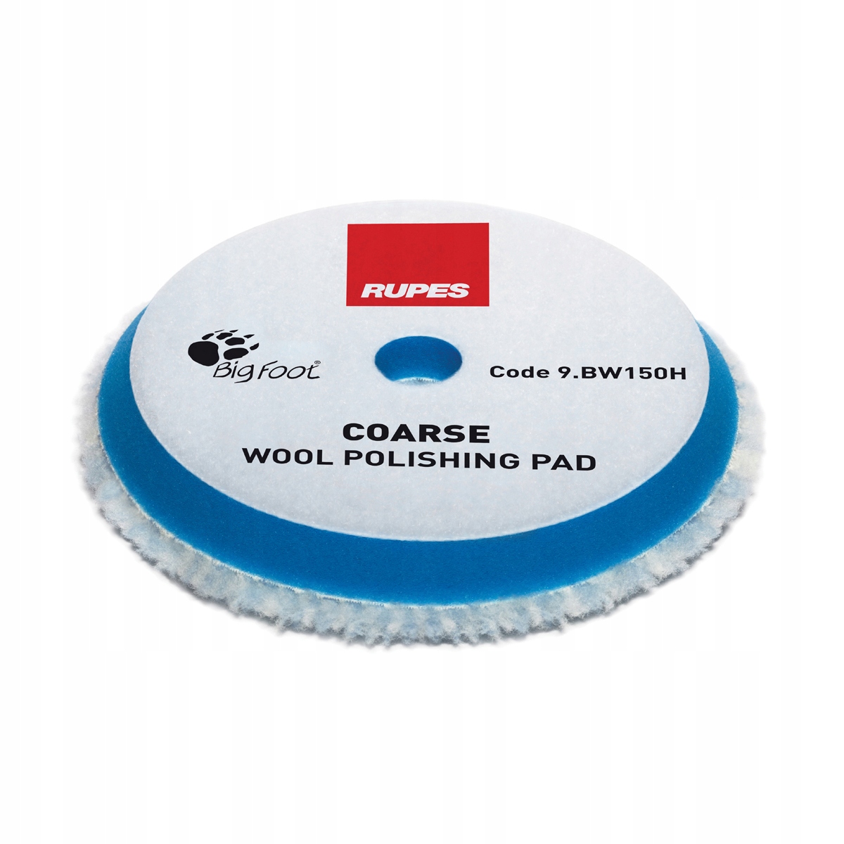 Tarcza polerska z wełny 50/65mm Coarse (twarda, niebieska) Rupes (9.BW70H)