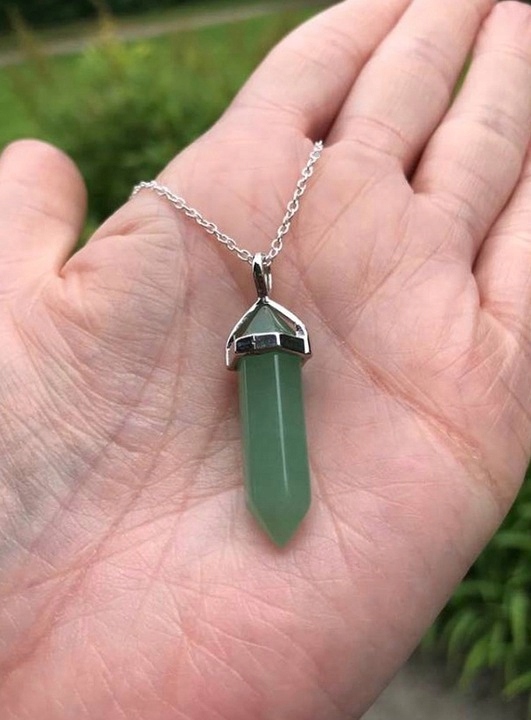 WISIOREK kamień AWENTURYN naszyjnik prezent Kamień Inny kamień