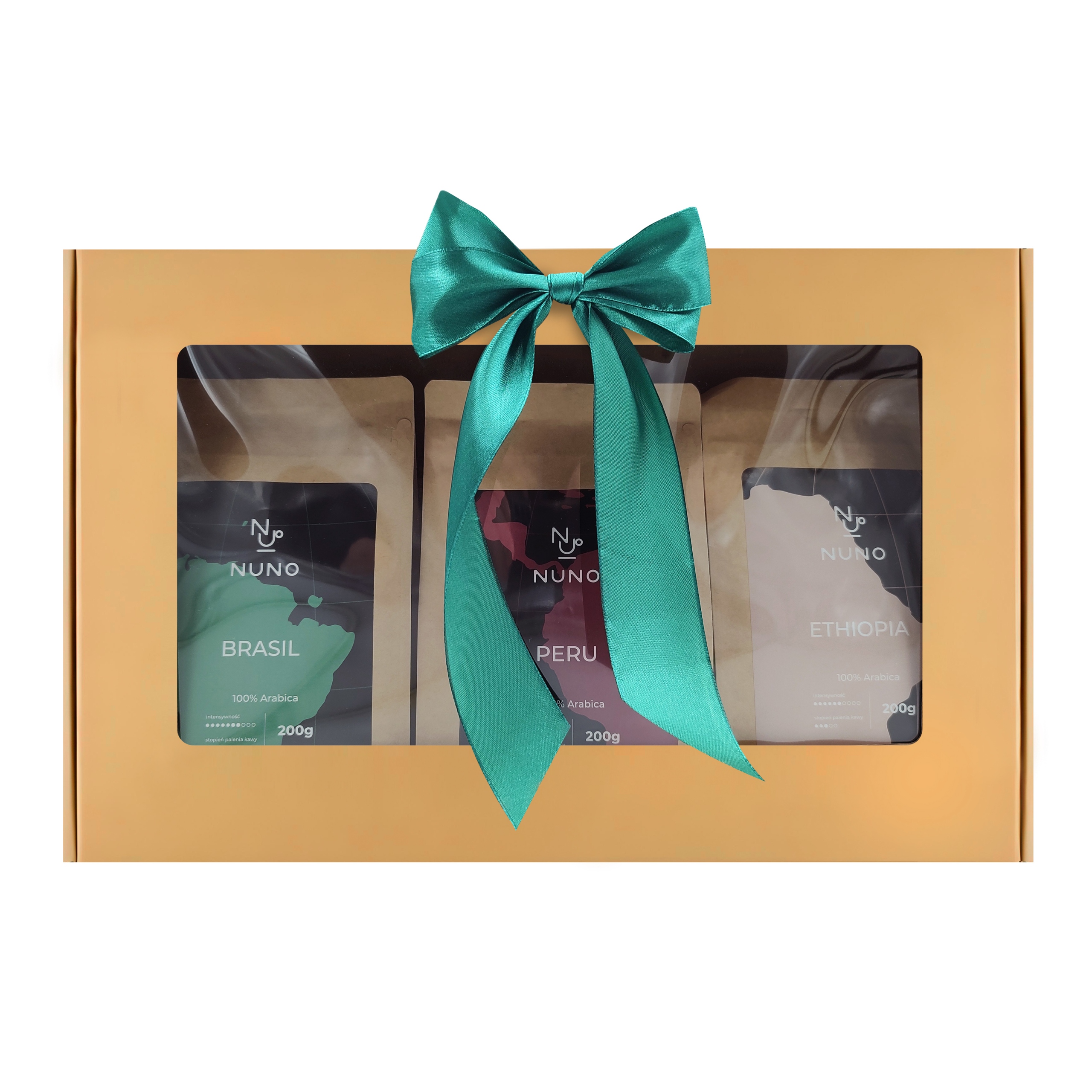 zestaw Box Kawa Nuno 3x200g