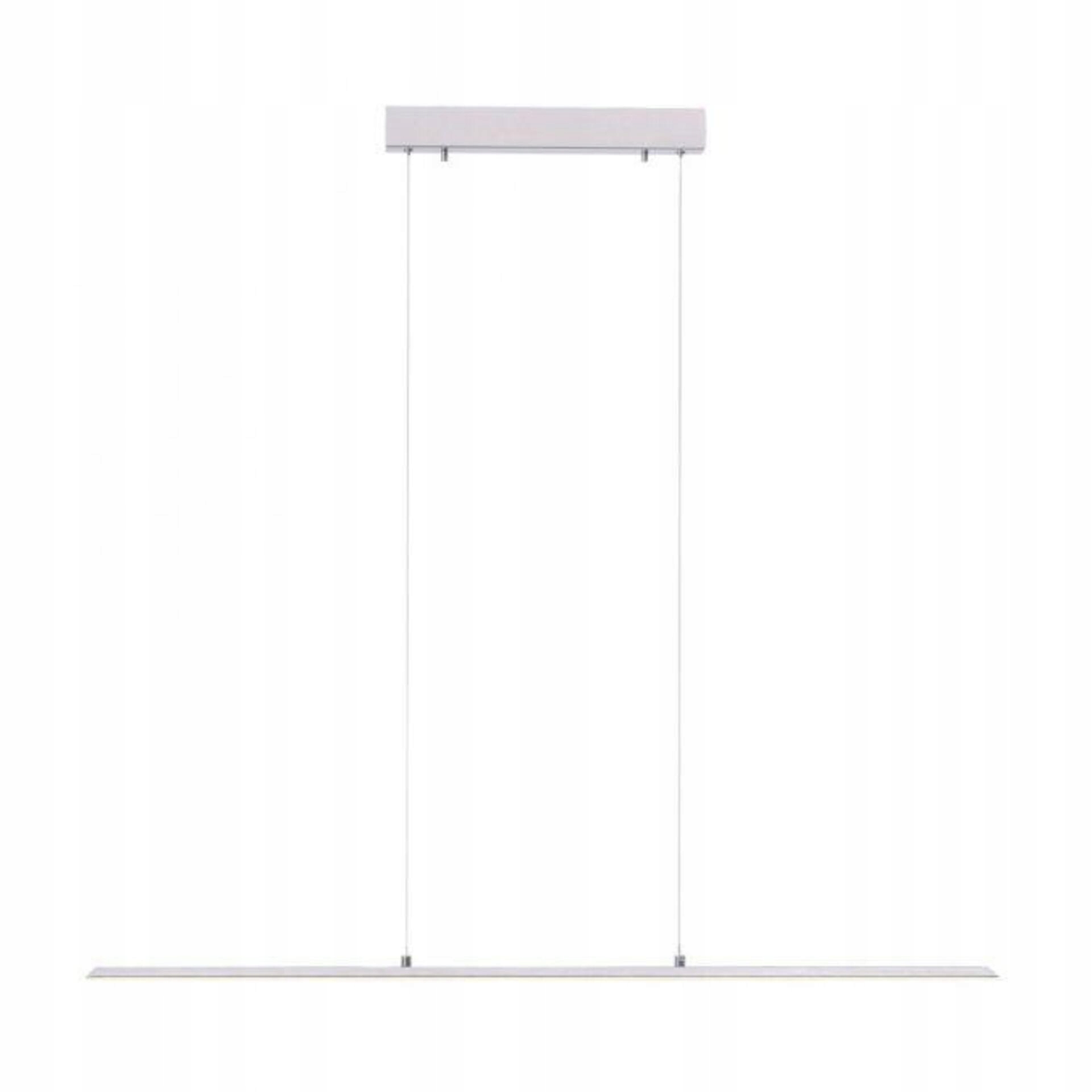 Pure-lite Led závesné svietidlo, kartáčovaná oceľ, bezdotykové, Cct, 100 cm