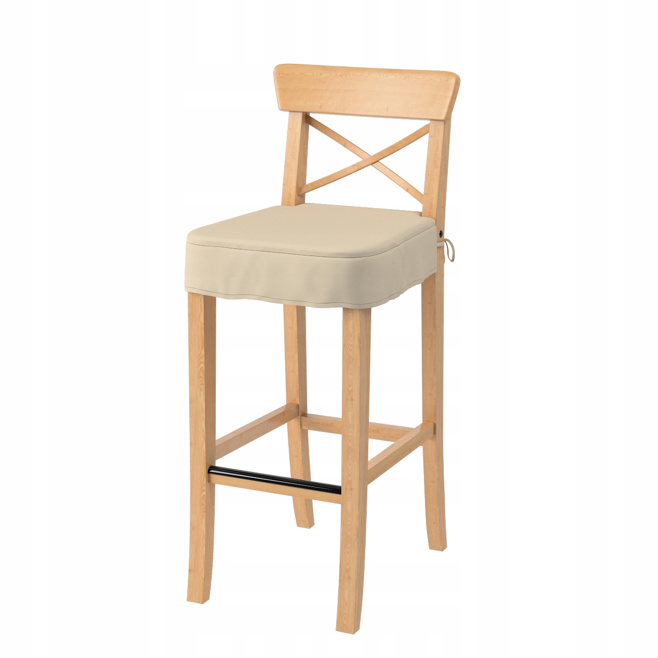 Sedák na barovou židli Ingolf Ikea béžový