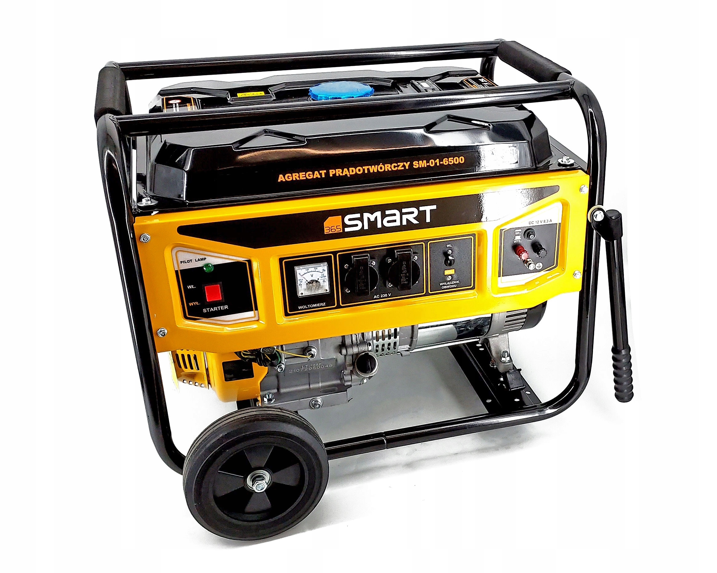 Agregat prądotwórczy Generator Prądu 5,5 kW 5500 W SMART Maksymalna moc 5500 W