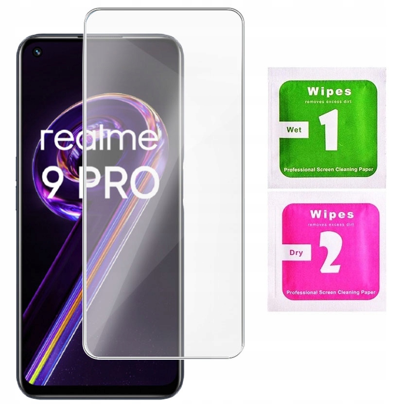 

Szkło Hartowane Do Realme 9 5G 9 Pro Szybka 9H
