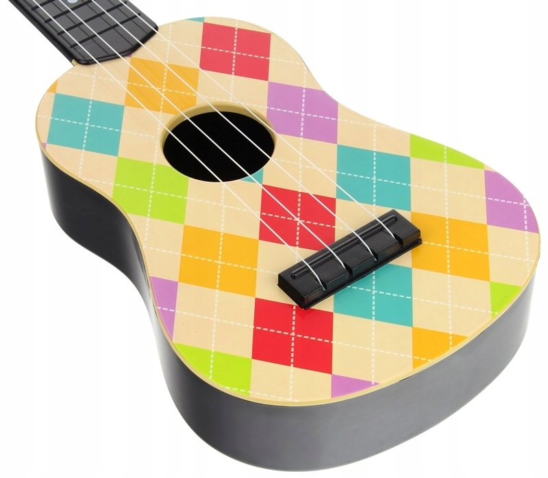 Gitara Klasyczna Akustyczna Ukulele dla Dzieci Instrument Muzyczny 57cm Wiek dziecka 3 lata +