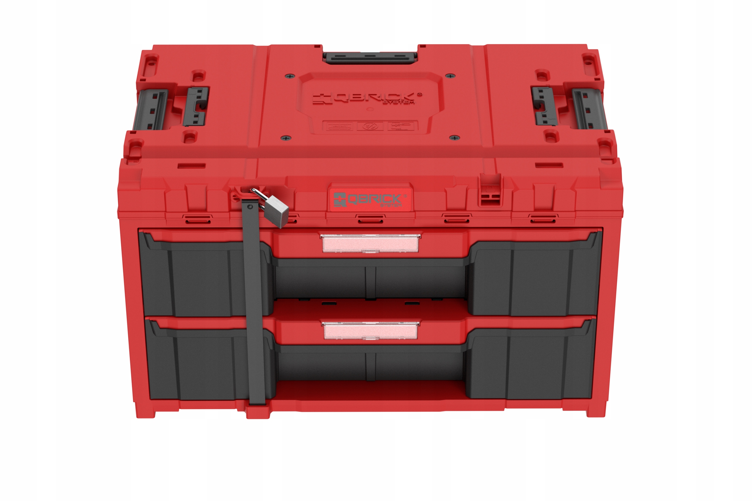 QBRICK SYSTEM ONE Drawer 2 Toolbox 2.0 RED ULTRA HD Szuflady ONE NOWOŚĆ!!! Waga 2 kg